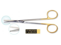 Tungsten Carbide Metzenbaum Dissecting Scissors, Straight, Blunt Blunt Tungsten Carbide Metzenbaum Dissecting Scissors, Straight, Blunt Blunt