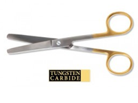 Tungsten Carbide Operating Scissors, Straight, Blunt Blunt Tungsten Carbide Operating Scissors, Straight, Blunt Blunt